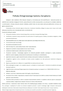 Polityka Zintegrowanego Systemu Zarzadzania - obraz